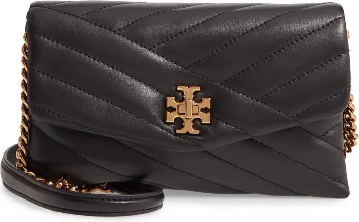 Tory Burch Kira Chevron Quilted Leather Wallet on a Chain | Nordstrom | Nordstrom Canada