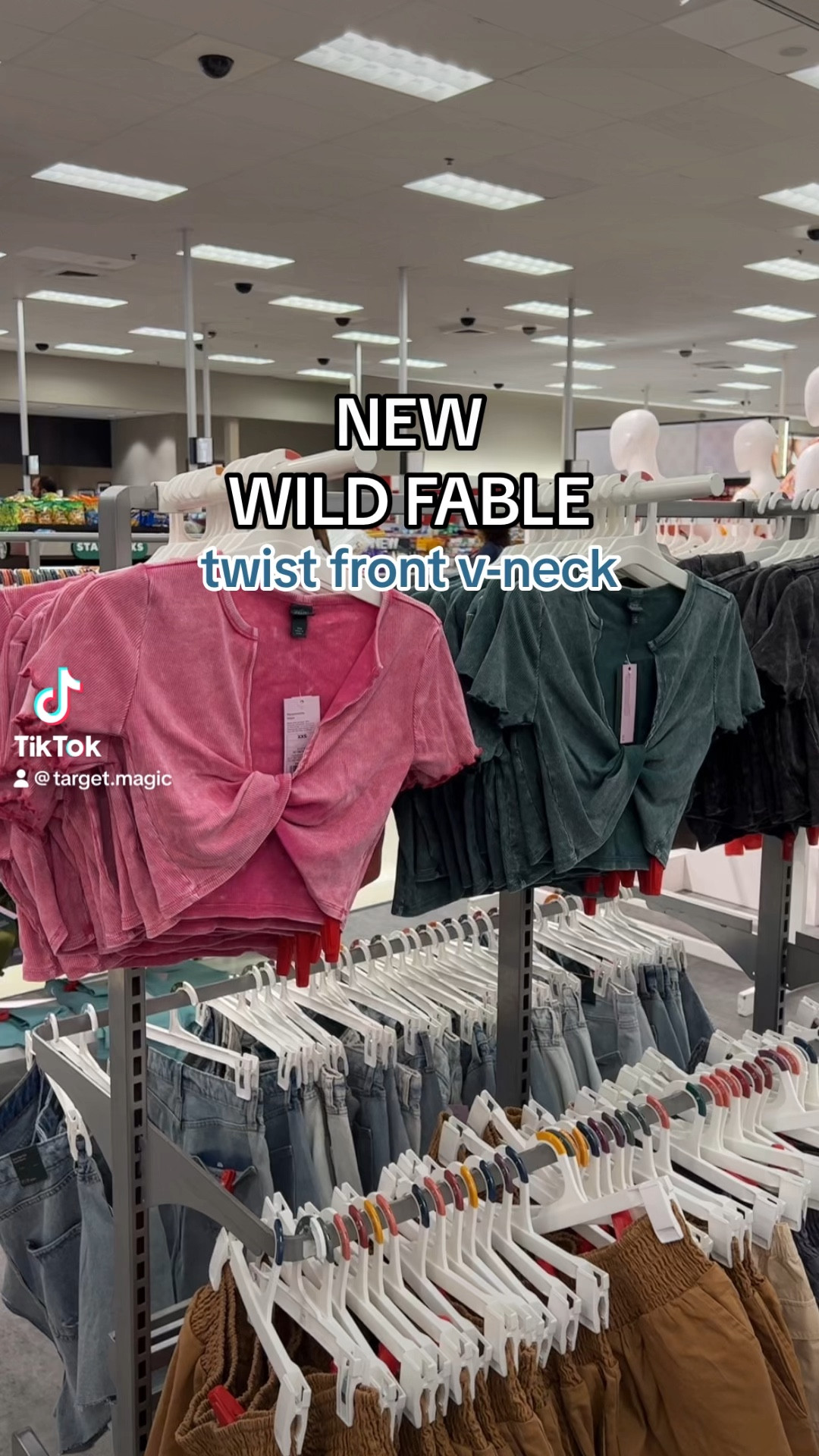 Ribbed short sleeve twist front tops with a deep v neck! New at target 💗

#LTKstyletip #LTKunder50 #LTKFind