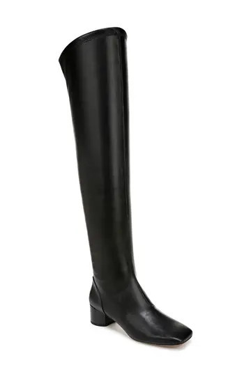 Franco Sarto Novara Over the Knee Boot in Black at Nordstrom Rack, Size 5.5 | Nordstrom Rack