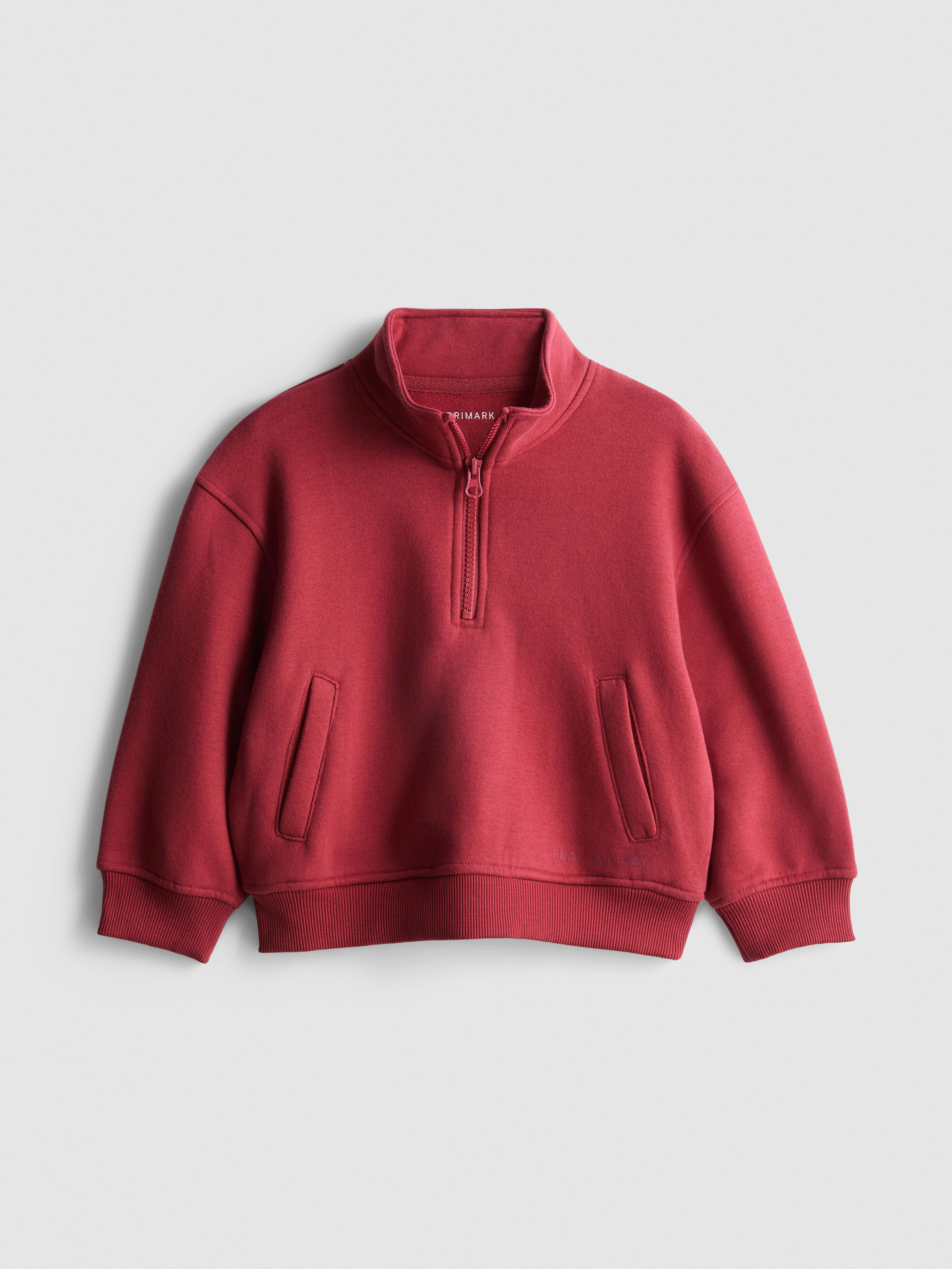 1-9yrs | Cotton Rich Half-Zip Sweatshirt | Primark UK