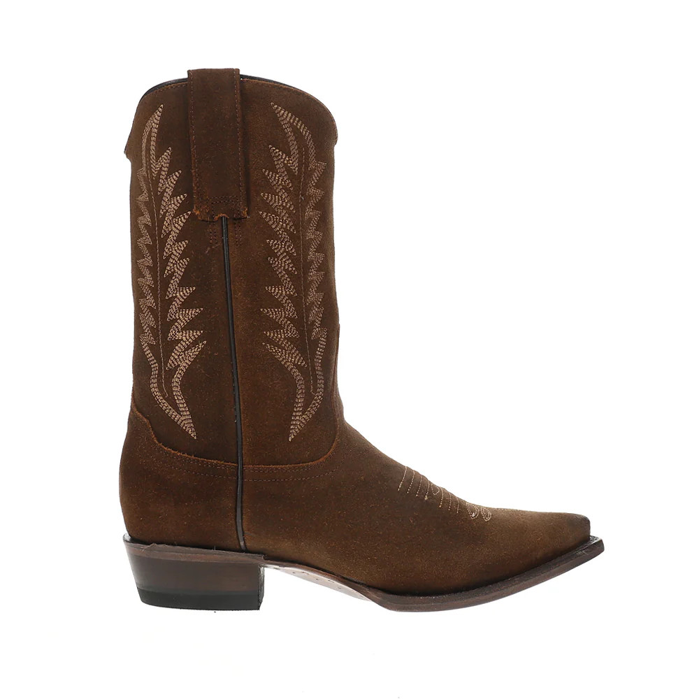 Shop Brown Womens Parker Embroidered Snip Toe Cowboy Boots | Shoebacca