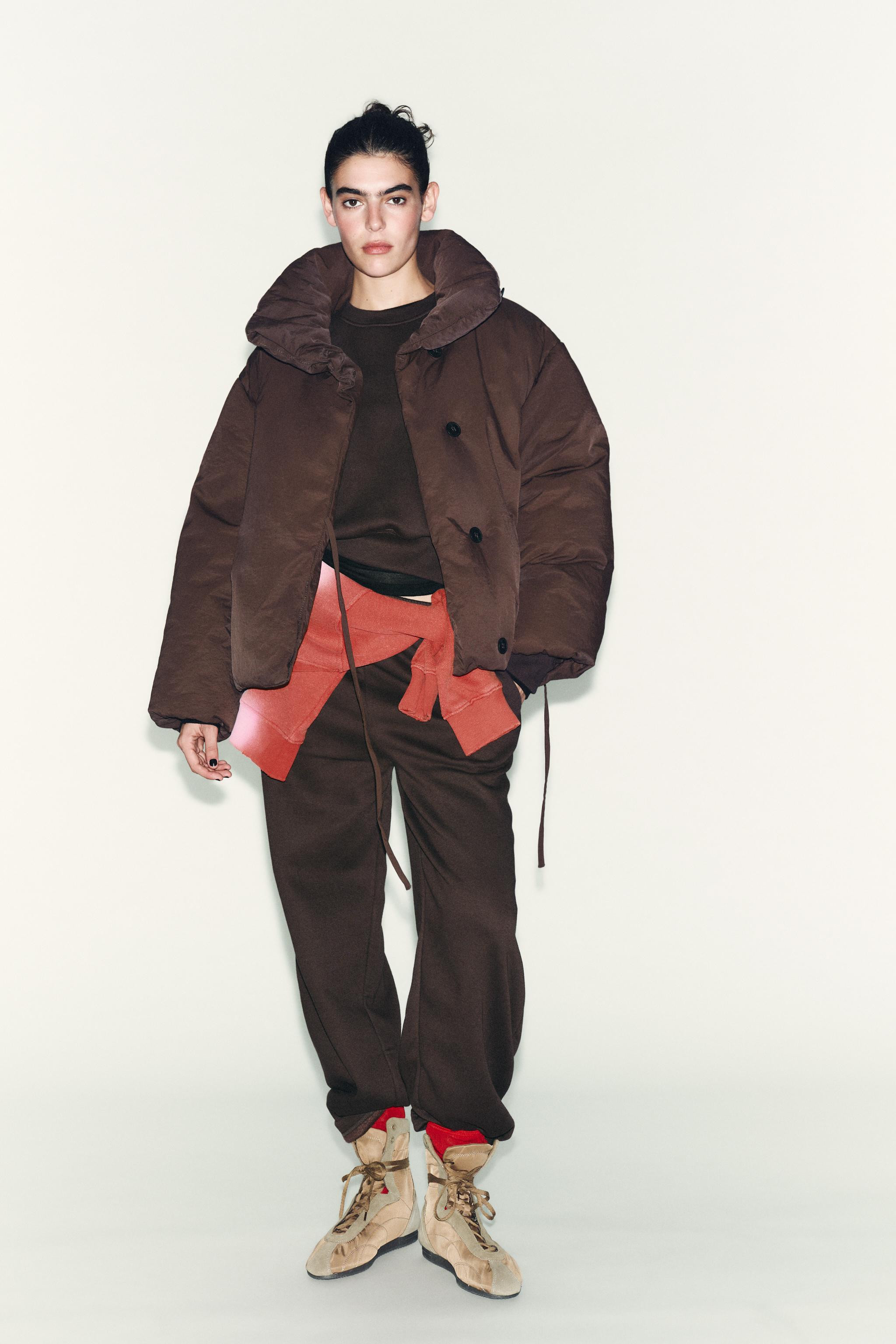 SHORT QUILTED WATER-REPELLENT ANORAK | Zara UK
