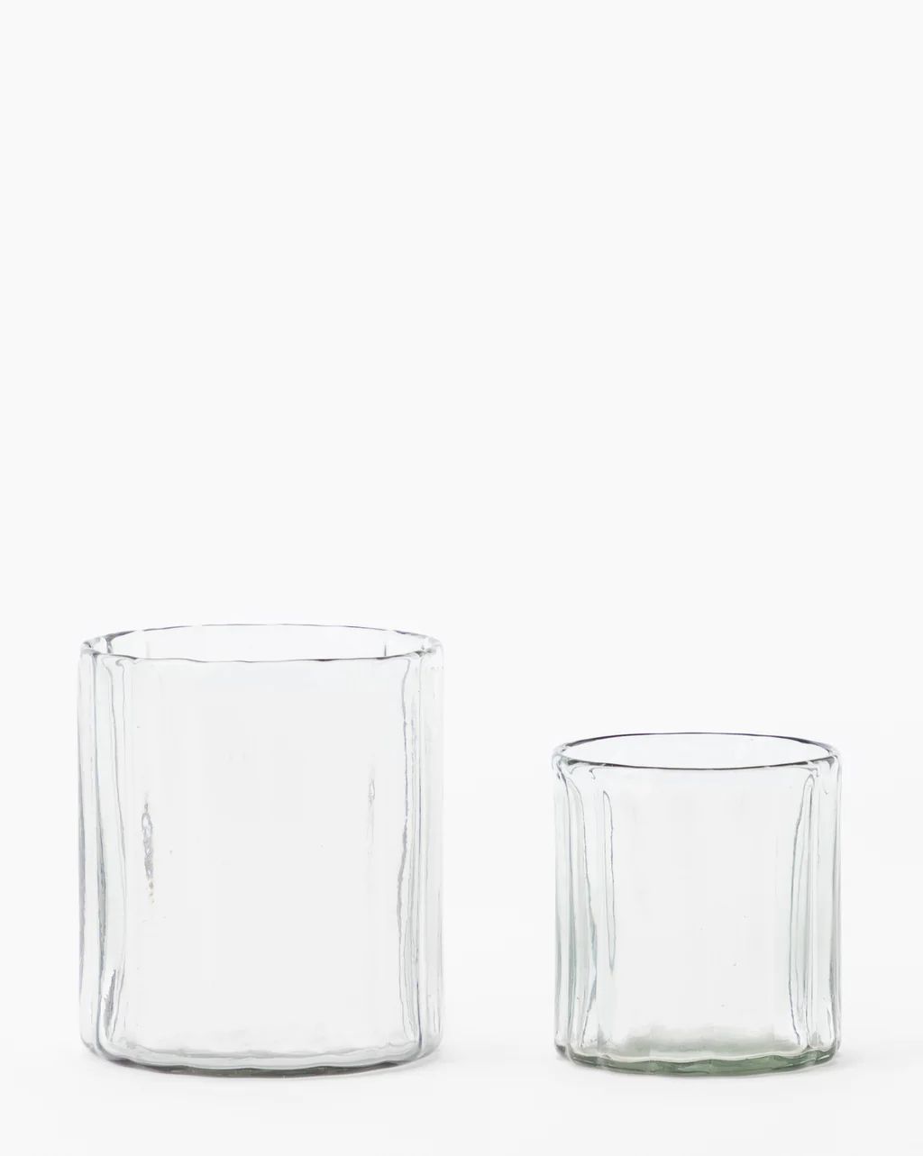 Ribbed Glass Vase | McGee & Co.