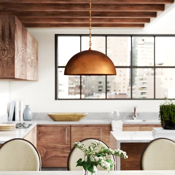 Emrick 1 - Light Single Dome Pendant | Wayfair North America