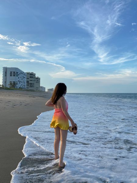 sunset mini dress for Florida! 

#LTKSeasonal #LTKstyletip #LTKunder100
