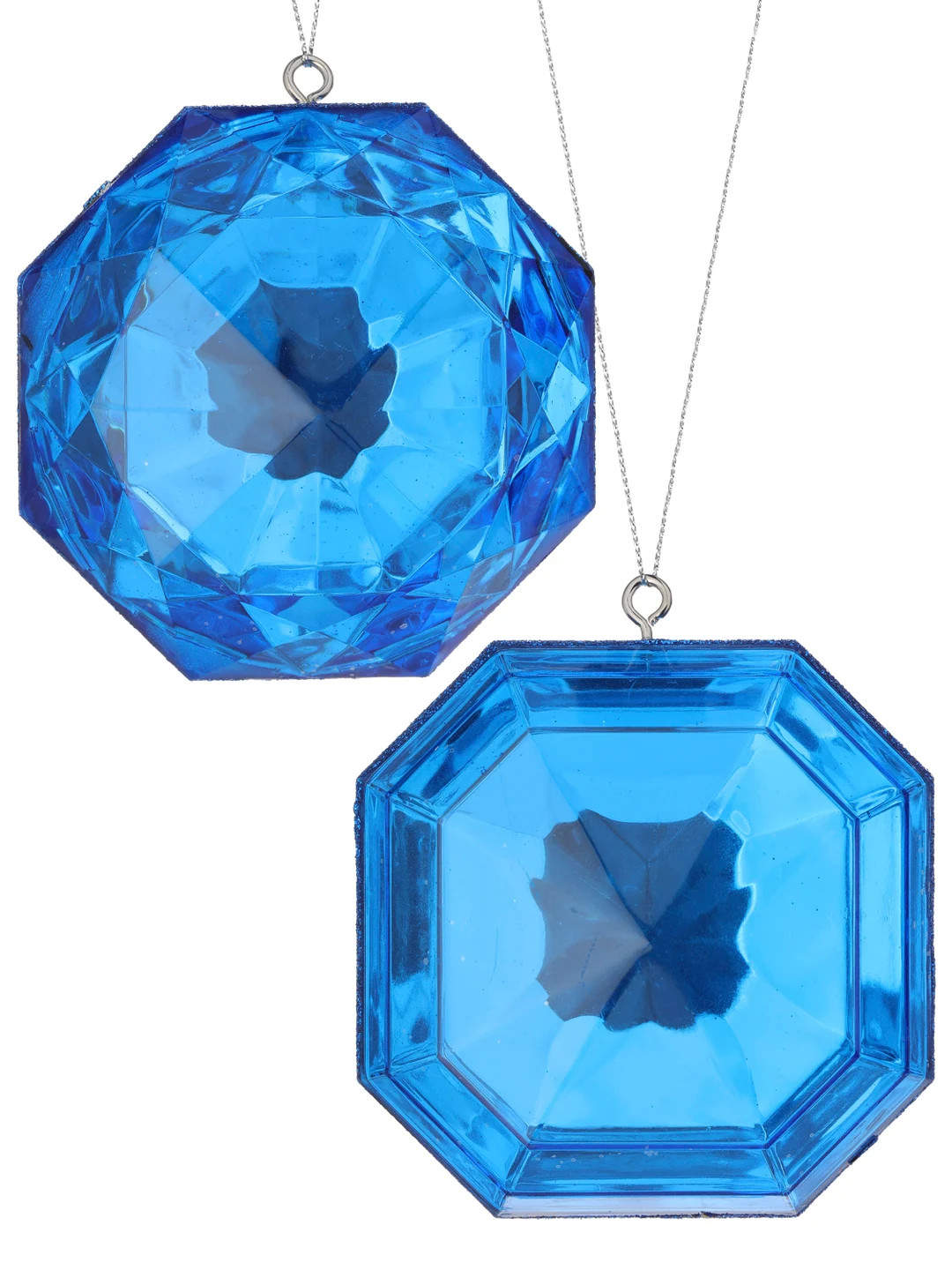 Sapphire 4 Christmas Jewel Ornament Elegant Decoration - Etsy | Etsy (US)