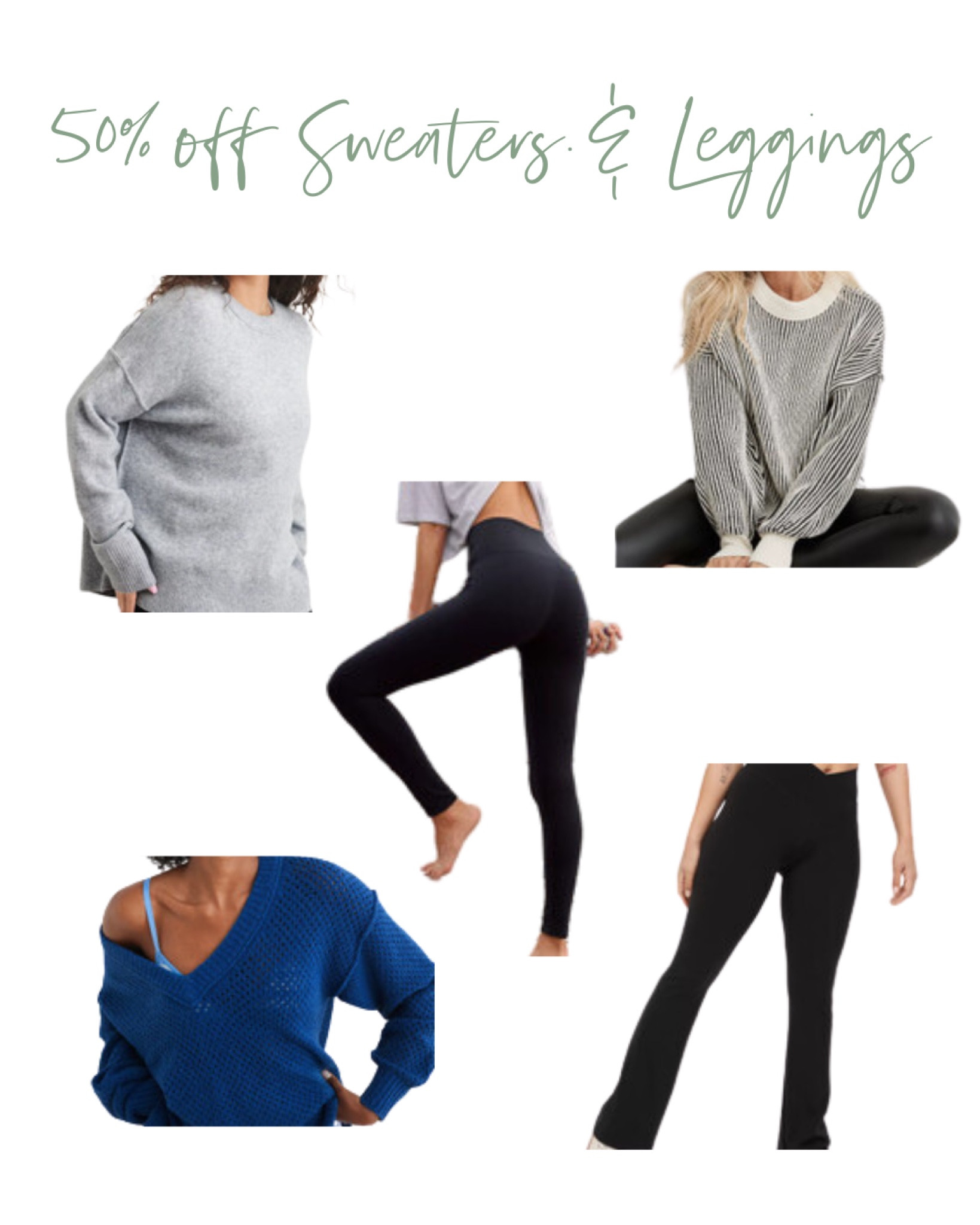 30% off Aerie Leggings and Sweaters.

#aerie
#aerieleggings 
#aeriesale
#leggings
#tunicsweaters
#aeriestyle

#LTKfindsunder50 #LTKGiftGuide #LTKsalealert