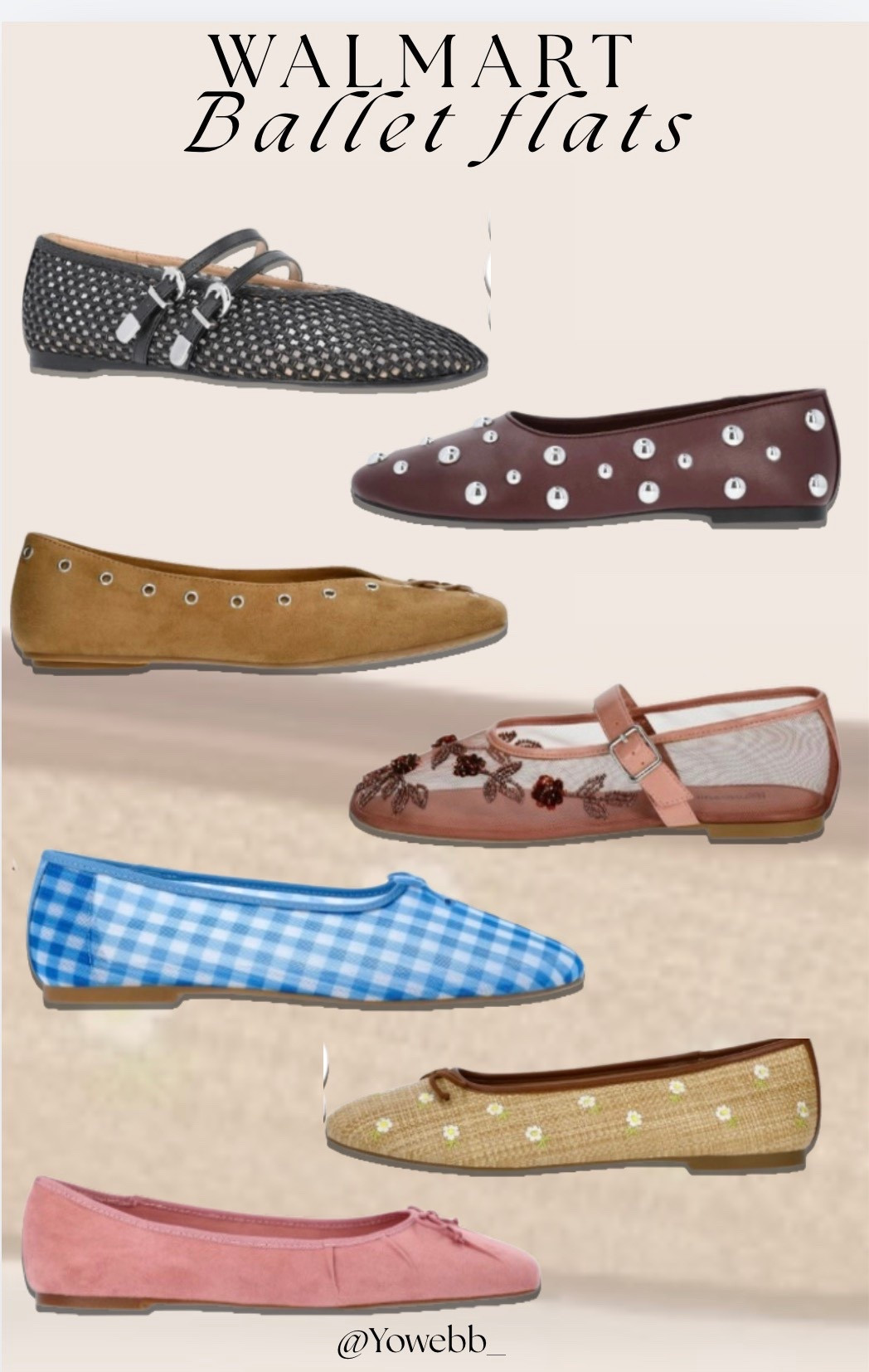 Chic, breathable, and perfect for elevating your everyday outfits!
#BalletFlats #WalmartFinds #SpringShoes #LTKStyle

#LTKOver40 #LTKSeasonal