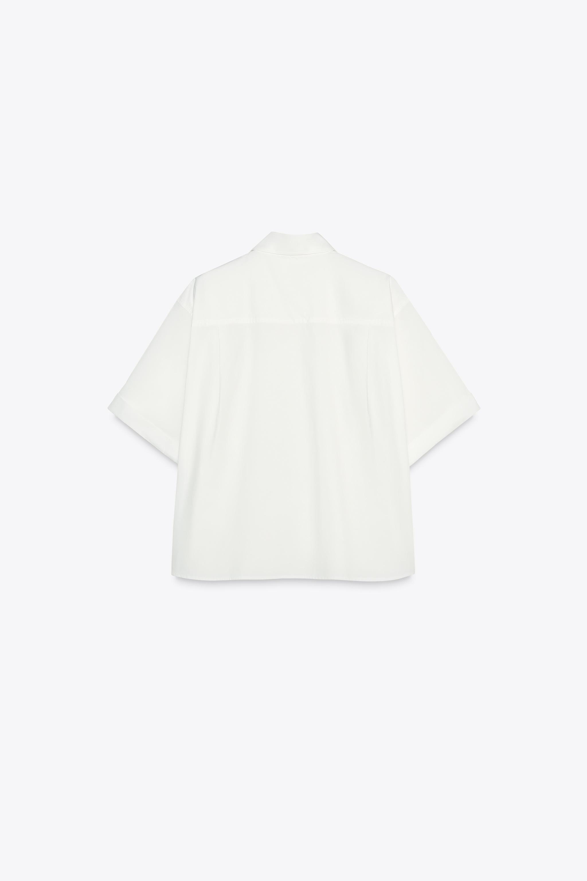 POPLIN POCKET SHIRT | Zara US
