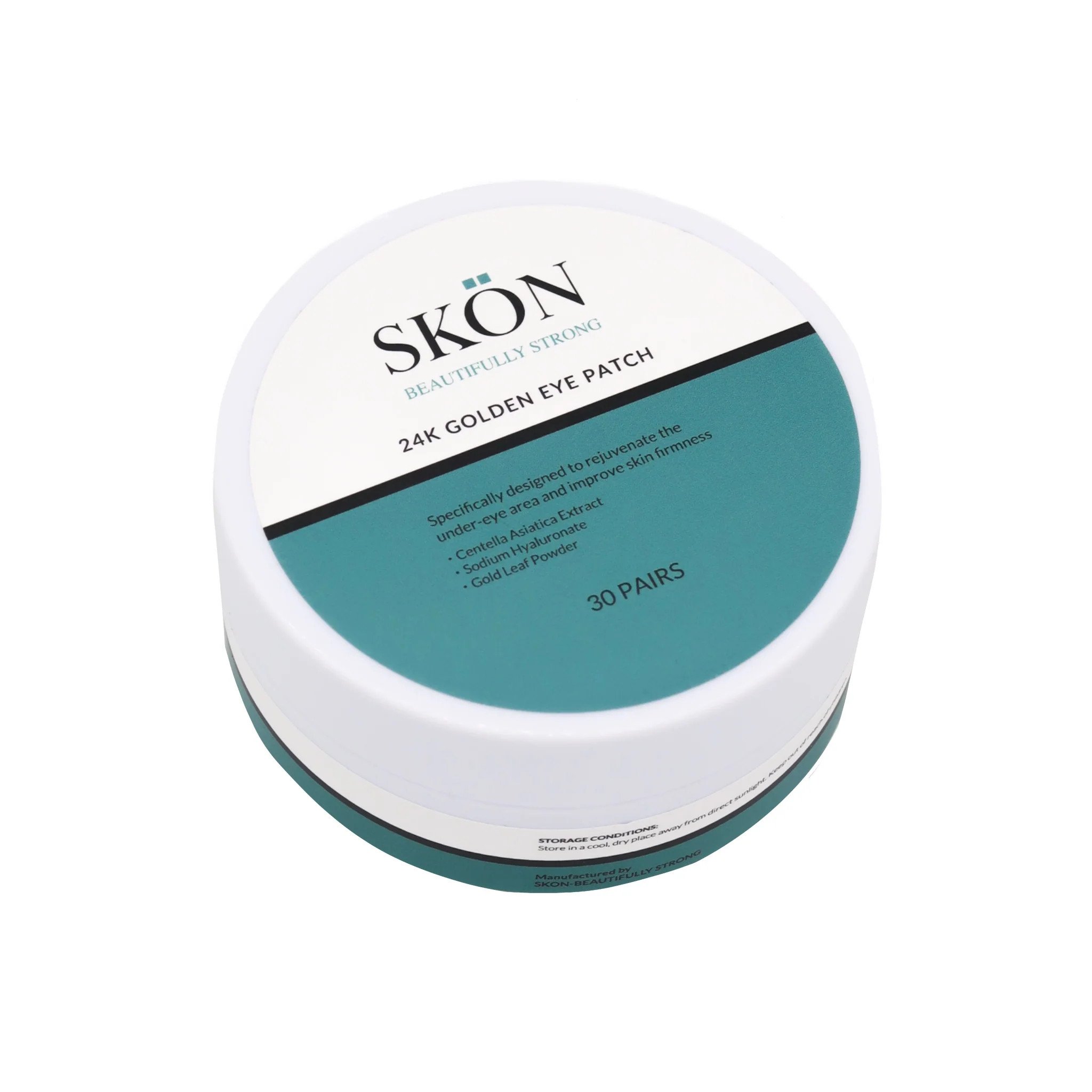24K GOLDEN EYE PATCH | Skon Beautifully Strong Skincare