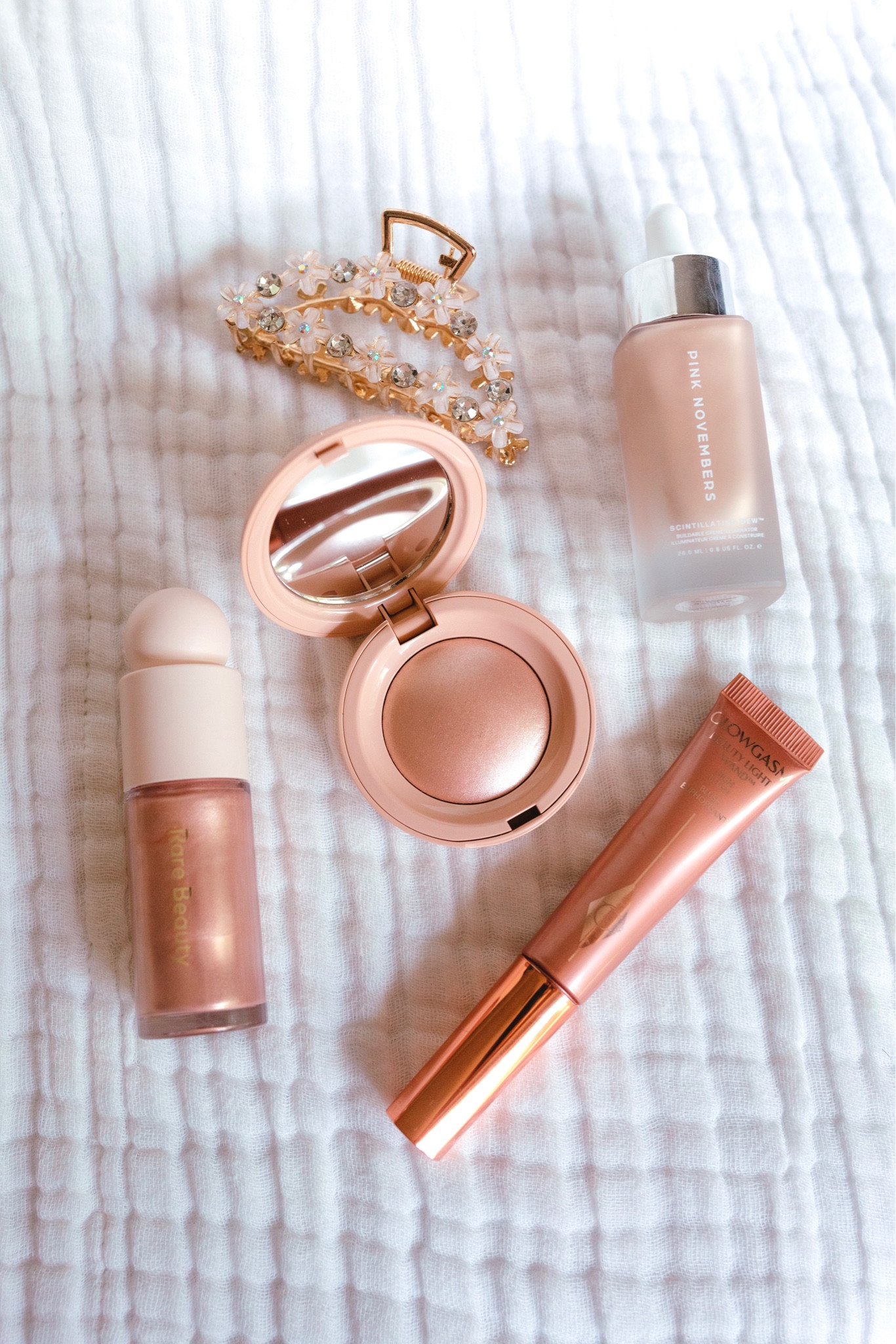 Highlighter Favs ✨ Rare Beauty. Charlotte Tilbury. Pink Novembers. Dewy Makeup. 

#LTKbeauty #LTKGiftGuide #LTKunder50