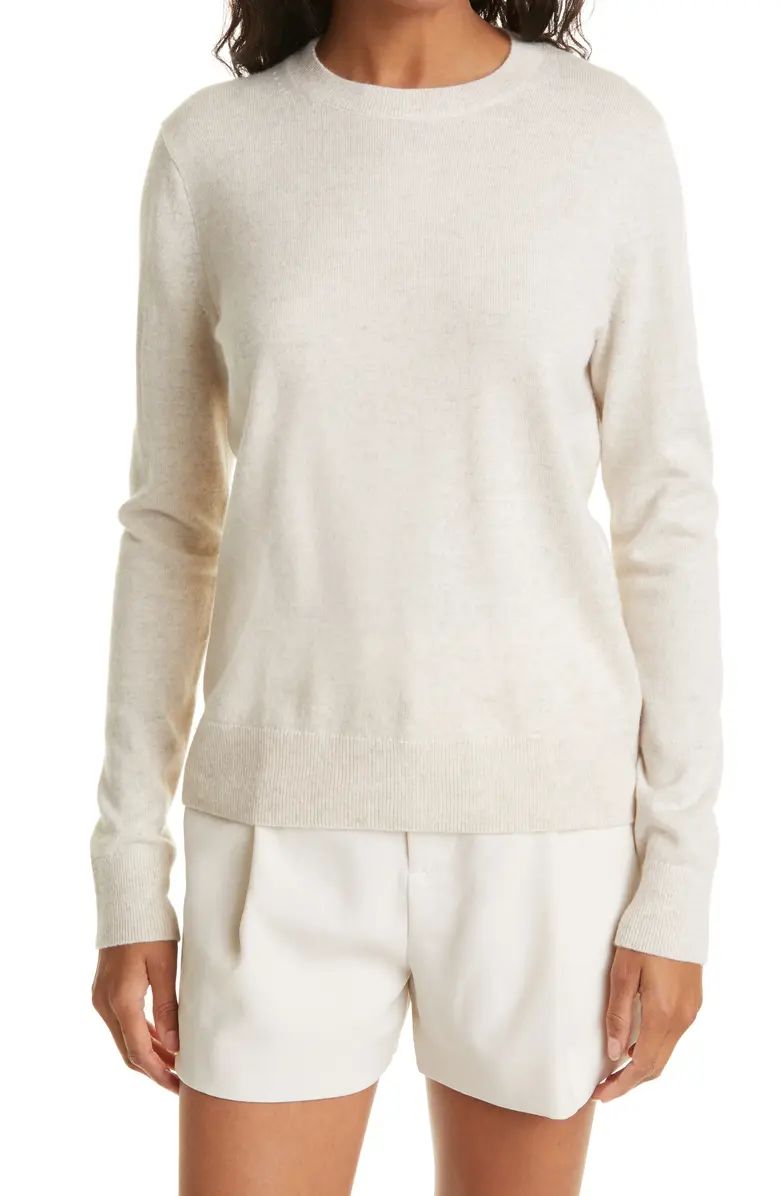 Easy Fit Crewneck Wool & Cashmere Sweater | Nordstrom | Nordstrom