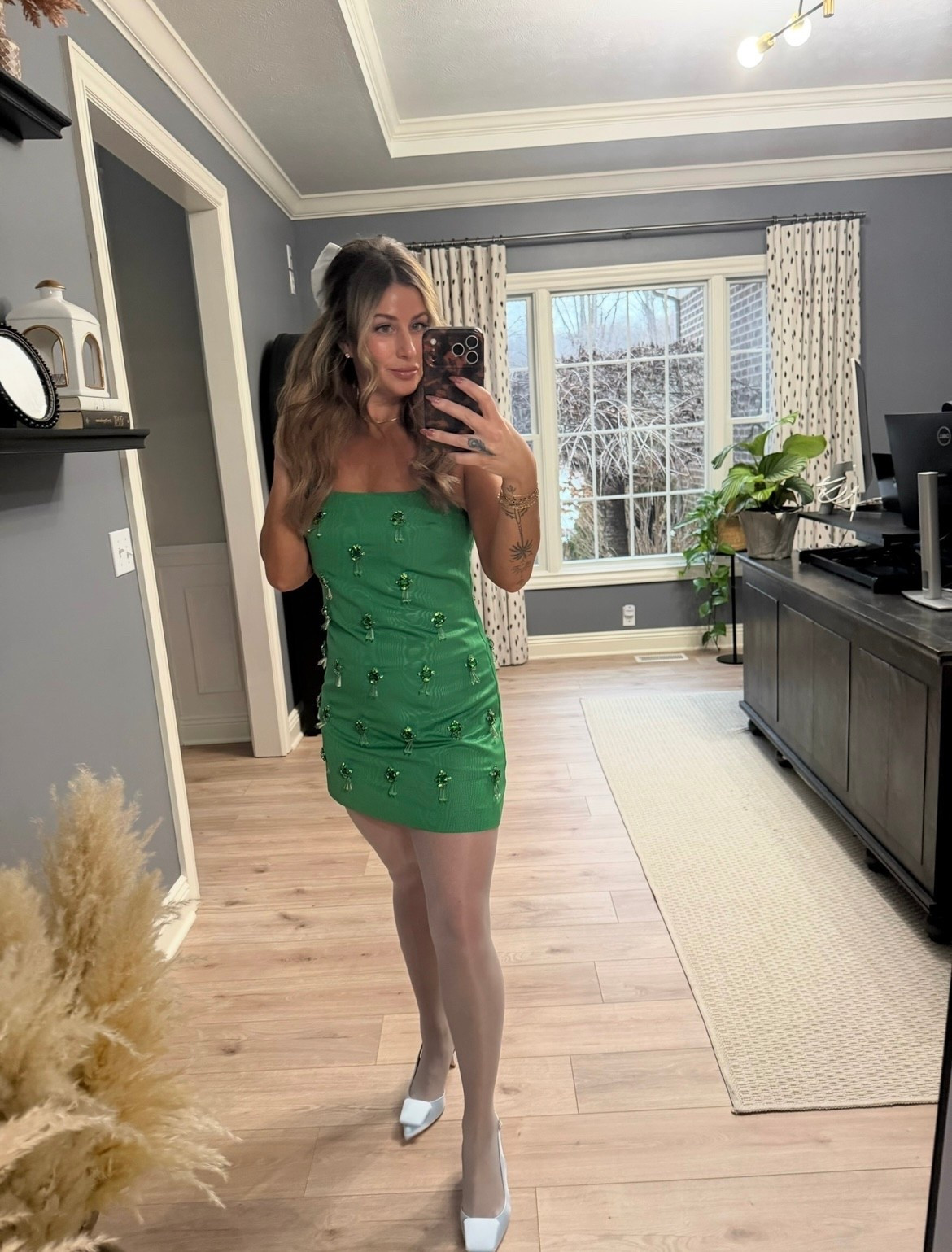 Night out in my favorite green dress 💚 

#LTKselfcare #LTKootd #LTKBeauty
