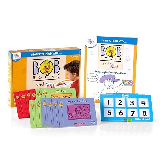 hand2mind Learn to Read with BOB Books & VersaTiles Advancing Beginner Set, Early Reader Books, P... | Amazon (US)