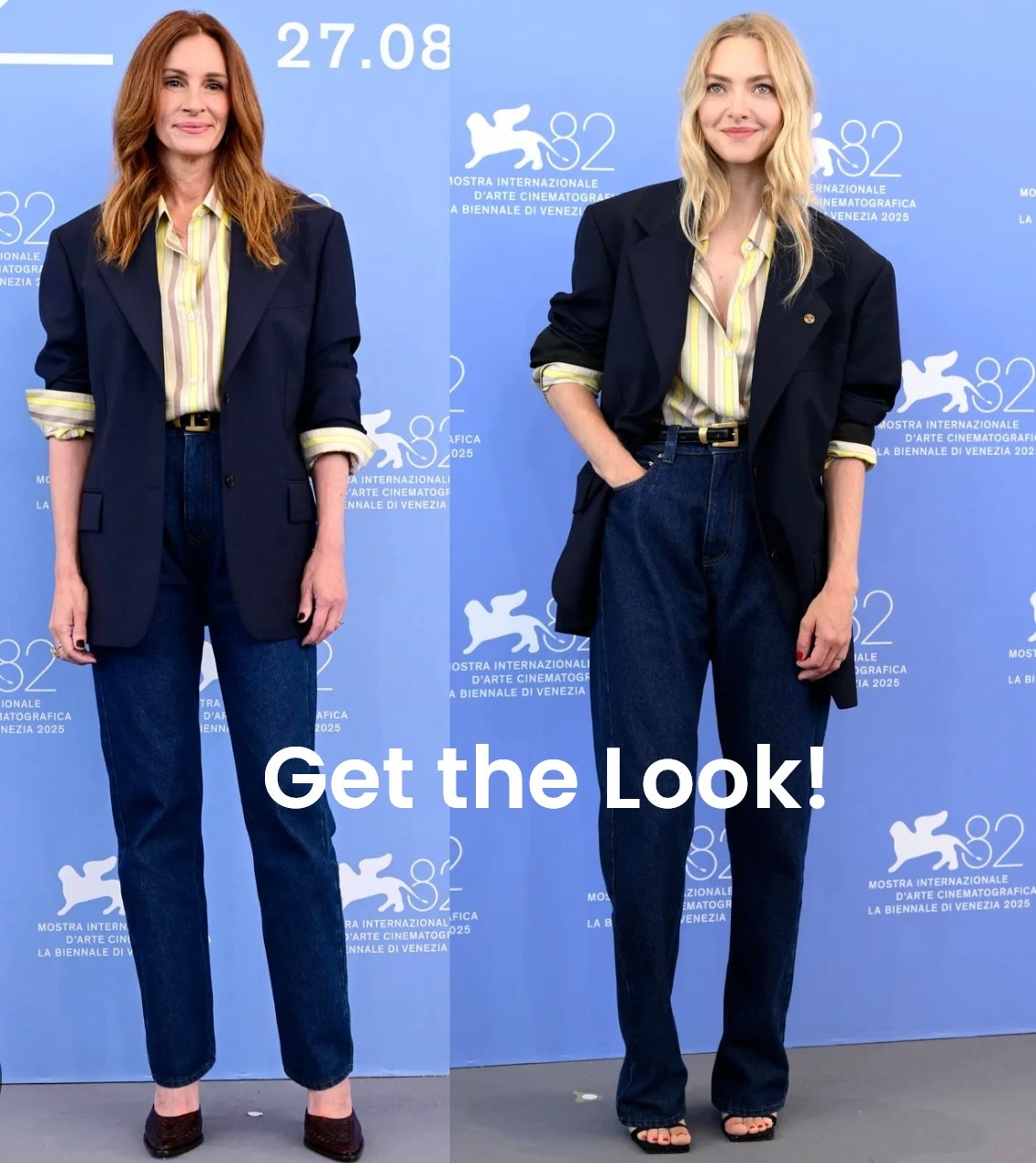 One of my most fave - repeated - red carpet loom recently was this blazer/jean combo. Chic. Timeless. And for everyone. Here are a few pieces you could add to your rotation to add to how you get this look! #investmentpiece 

#LTKStyleTip #LTKxMadewell #LTKOver40