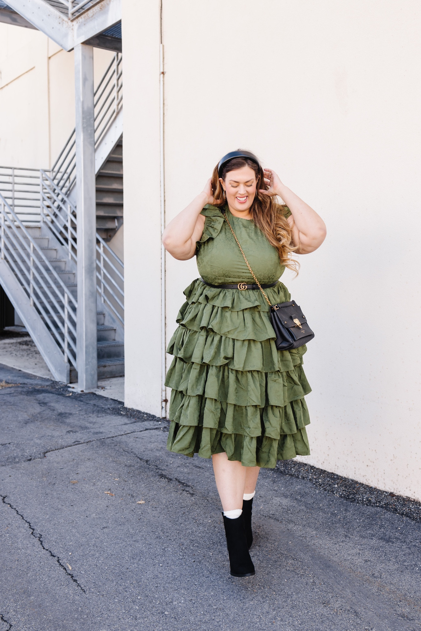 Shop this look. The perfect holiday dress 

#LTKHoliday #LTKSeasonal #LTKcurves