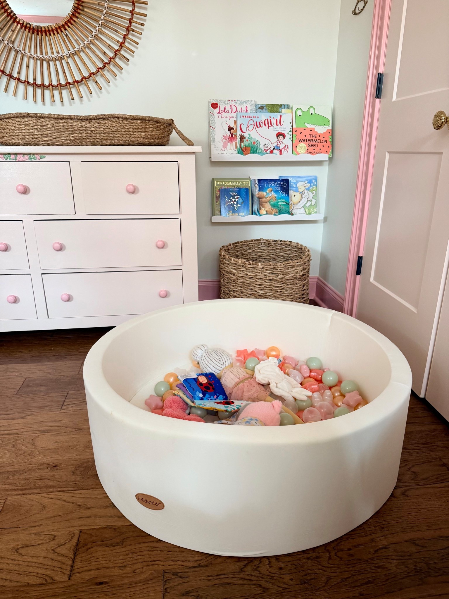 The least eye sore ball pit. 

#LTKmomlife #LTKKids
