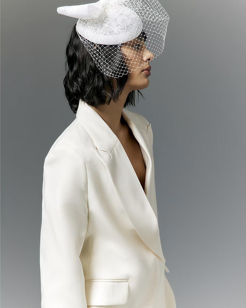 Cream Oversized Blazer | River Island UK & IE