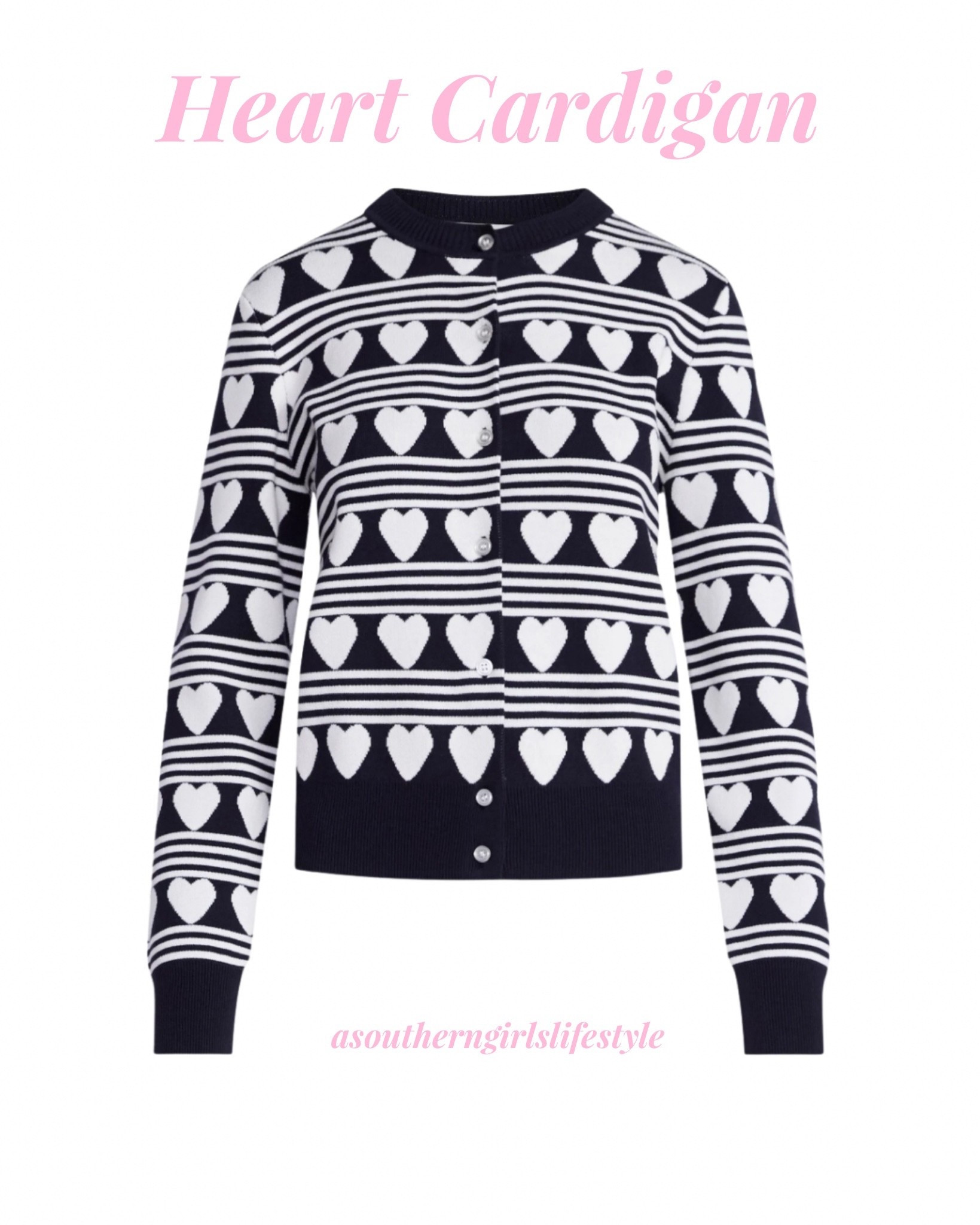 Super Cute $24 Heart Cardigan! Sweet piece that can  be a subtle nod to the season!

#LTKFindsUnder50 #LTKPetite #LTKSeasonal