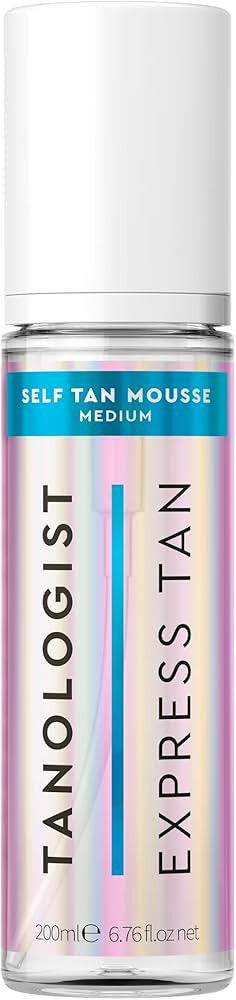 Tanologist Express Self Tan Mousse, Medium - Self Tanning Foam - Hydrating Sunless Tanner, Vegan ... | Amazon (US)