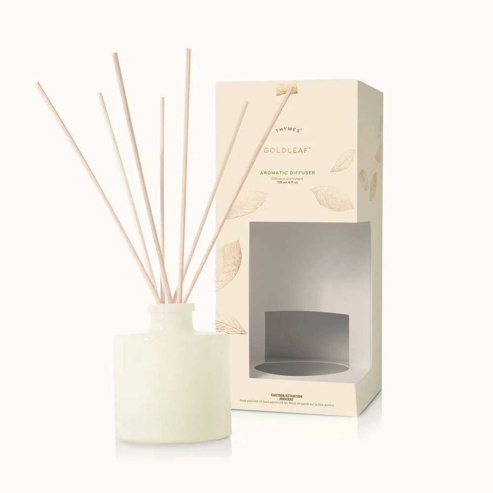 Buy Goldleaf Petite Reed Diffuser for USD 44.00 | Thymes | Thymes
