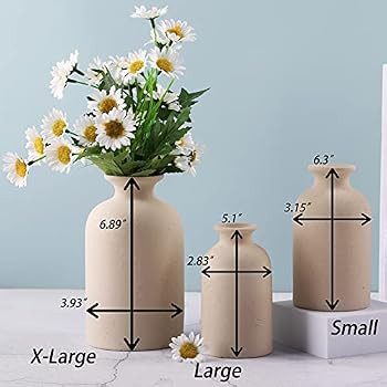 Dry Flower Vases, Ceramic Vase, Living Room Decoration,Flower Arrangement Decoration Shooting Pro... | Amazon (US)