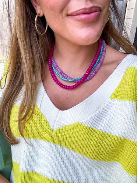 The cutest gemstone necklaces under $199! 

#LTKSeasonal #LTKfindsunder100 #LTKstyletip