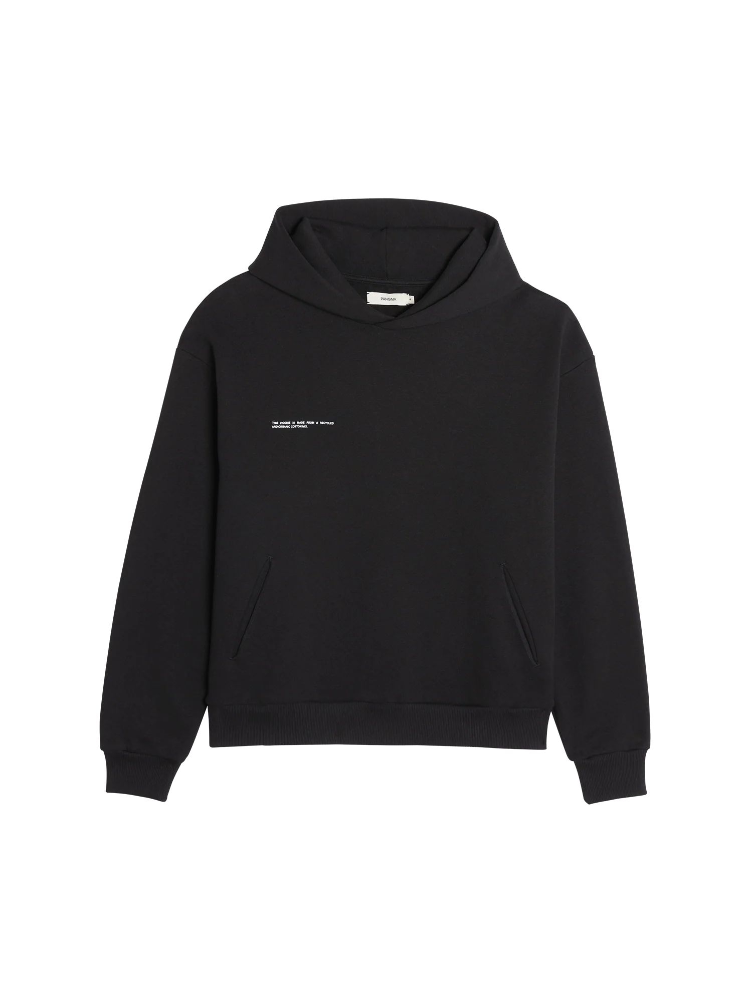 365 Signature Hoodie - Black - Pangaia | The Pangaia US