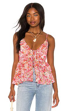 Lovers and Friends Hazel Tank Top in Cali Blooms from Revolve.com | Revolve Clothing (Global)