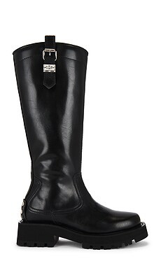 Ganni Studs High Boot in Black from Revolve.com | Revolve Clothing (Global)