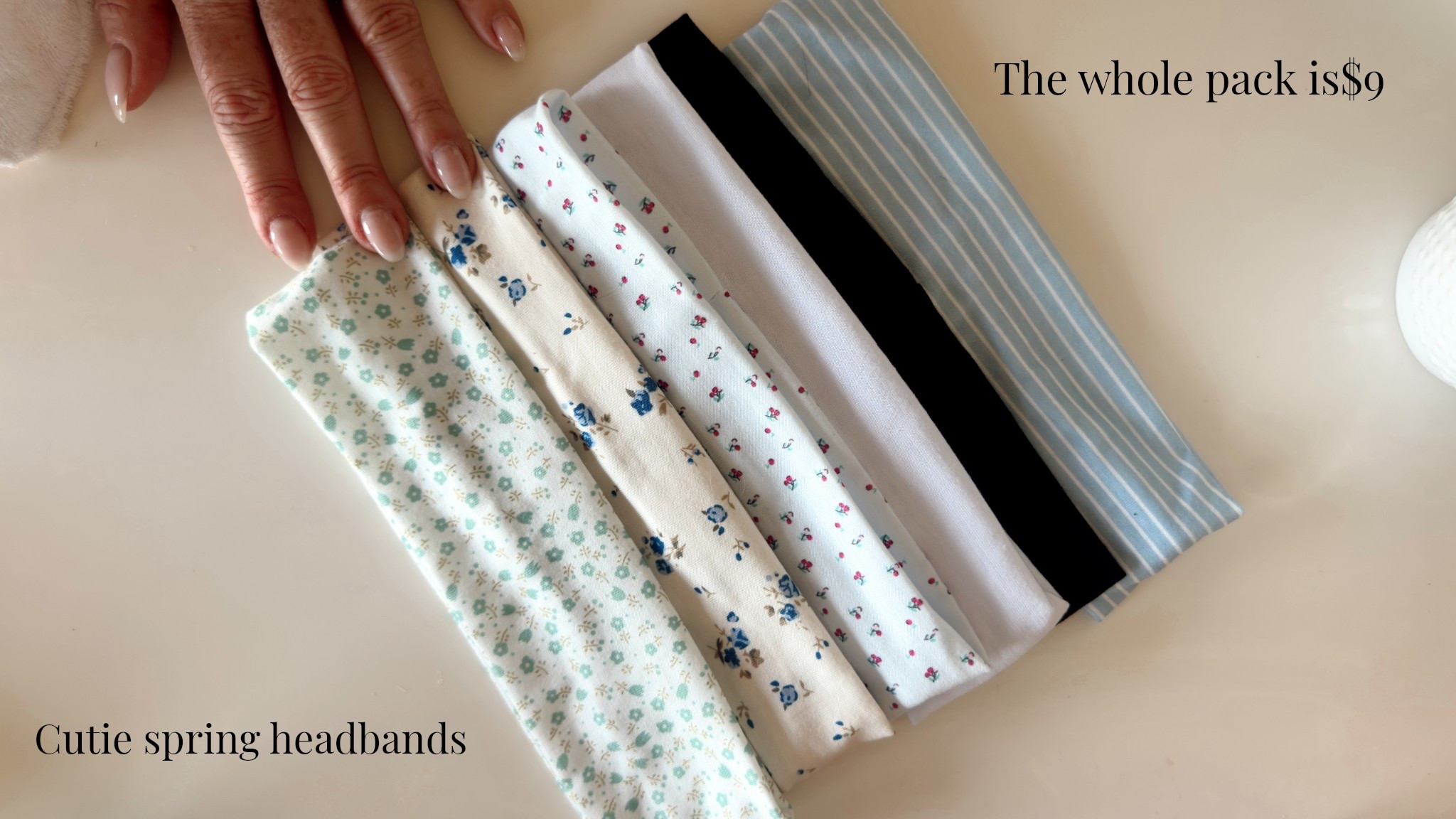 This is for the hand and girlie like me! I found these in a pack for $9 and I loveee the basics but also the cute vintage florals. #hairaccessories #headbands #soringheadbands 

#LTKgrwm #LTKBeauty