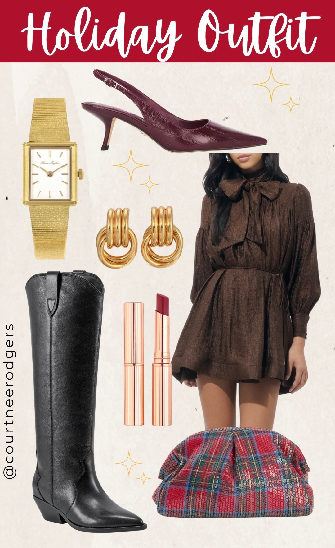 Holiday Outfit Inspiration ✨

Size up 1/2 size in the boots!

Holiday party, holiday outfits, dresses, Christmas gifts  

#LTKFindsUnder50 #LTKGiftGuide #LTKHoliday