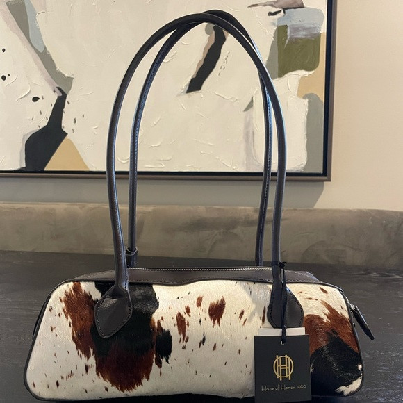 House of Harlow 1960 Real Cow Hide Patterned Shoulder Bag. One of a kind pattern | Poshmark