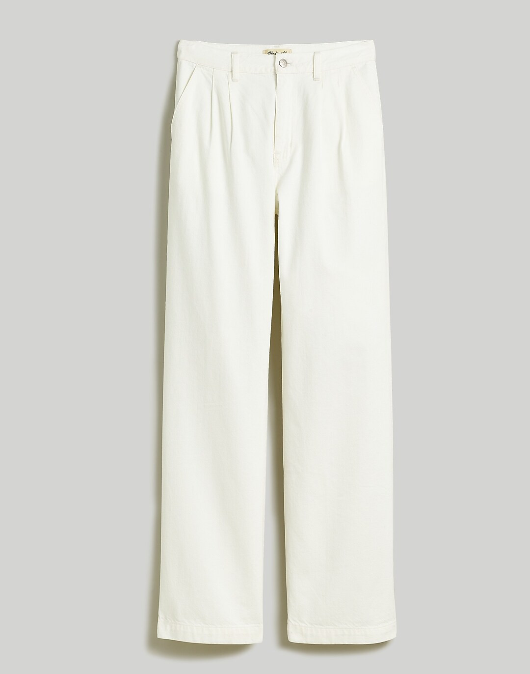 The Harlow Wide-Leg Jean in Tile White | Madewell