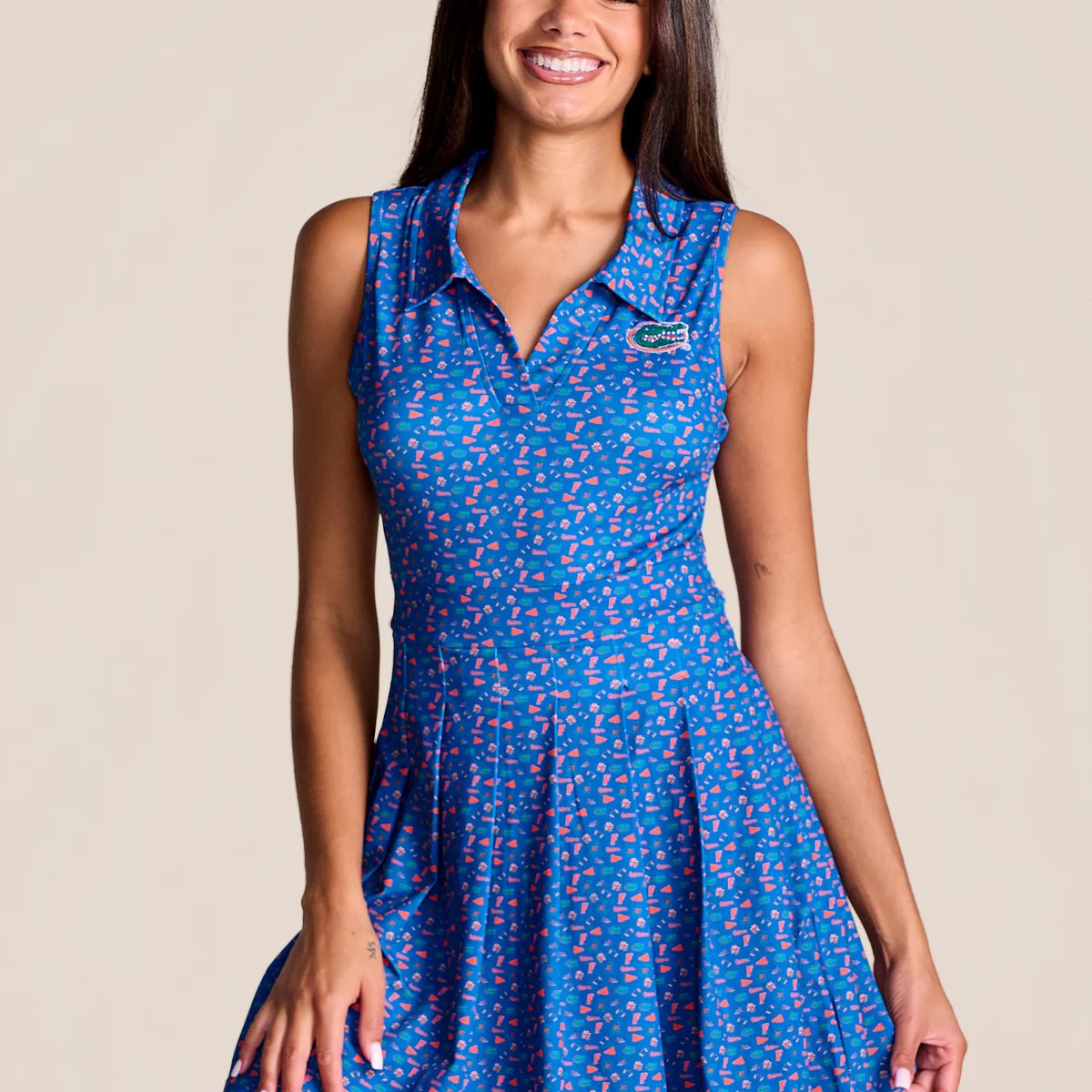 The League Pleated Tennis Dress | Florida | Stewart Simmons