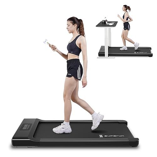 SupeRun Under Desk Treadmill, Walking Pad, Portable Treadmill with Remote Control LED Display, Qu... | Amazon (US)