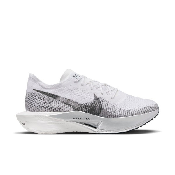 Women's Nike Vaporfly 3 Running Shoes 8 White/Dk Smoke Grey-Particle Grey | Scheels