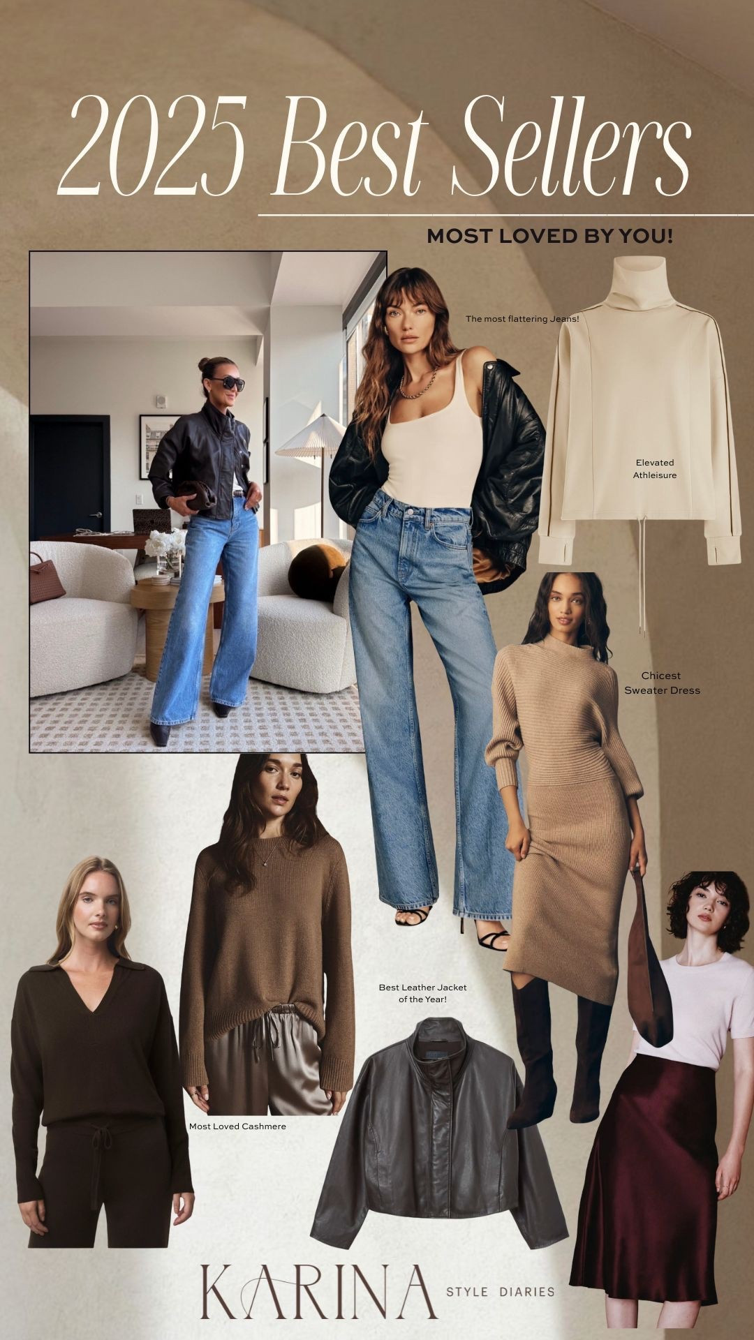 2025 yearly best sellers! The items you girls loved all year long. Some made the headlines later in the year and beat all the records! 
Jeans 26, tops, sweaters and jackets small 

#LTKSeasonal #LTKOver40 #LTKTravel