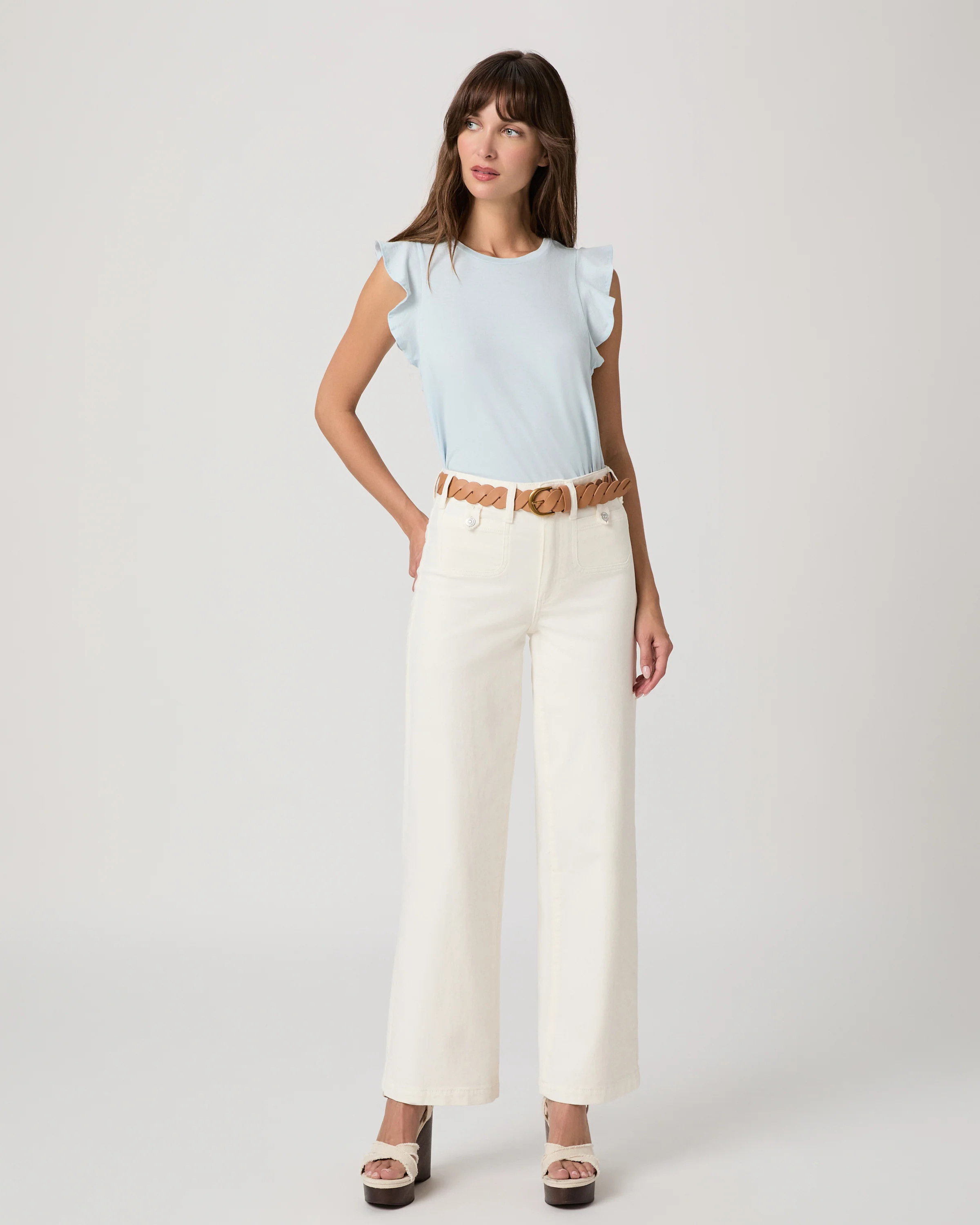 Anessa 31" Wide Leg Jean | Paige