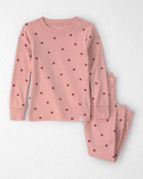 Toddler Girl 2-Piece Organic Cotton Pajamas in Apples - Little Planet | Carter's | Carter's Inc