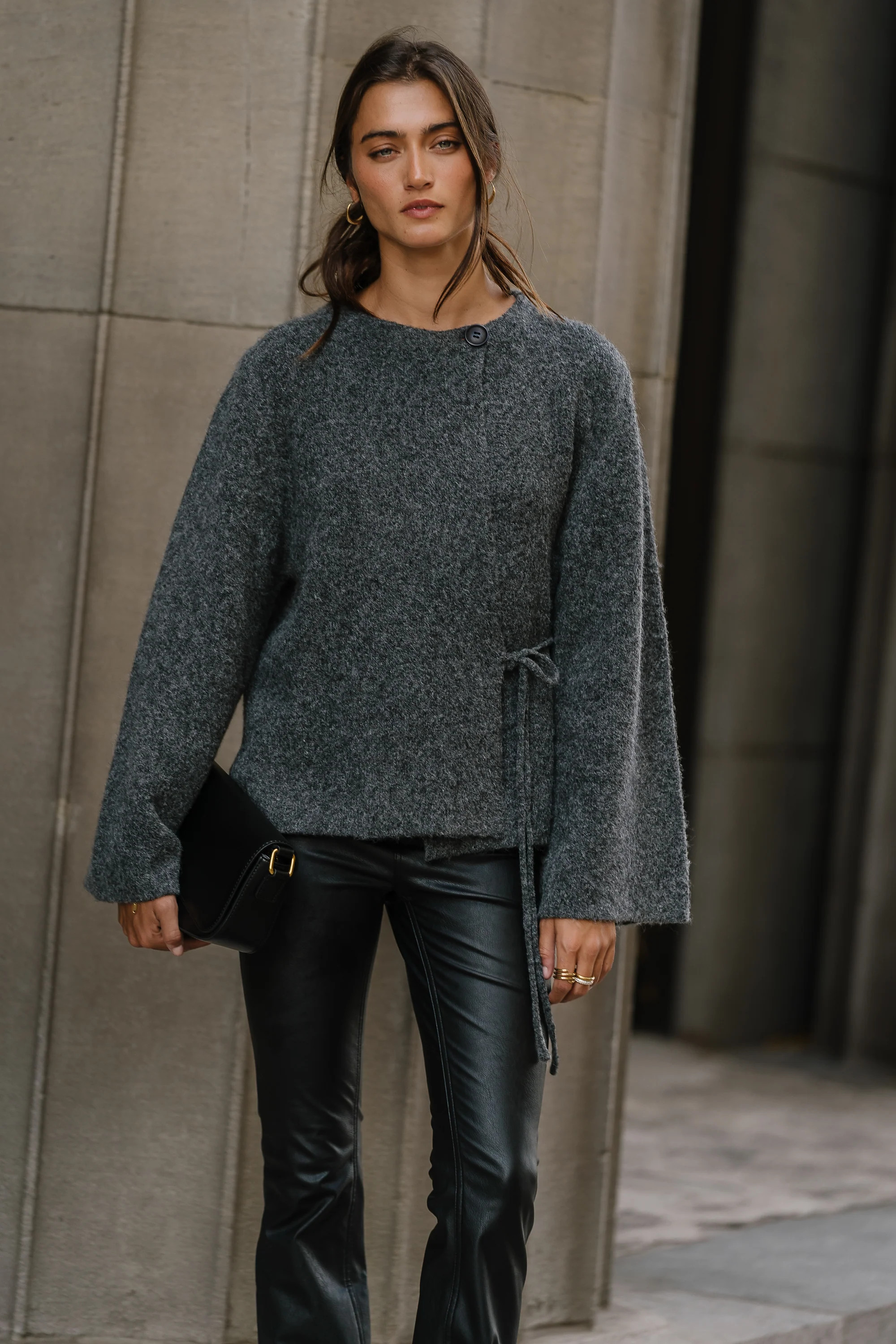 Samara Wrap Sweater | Böhme US