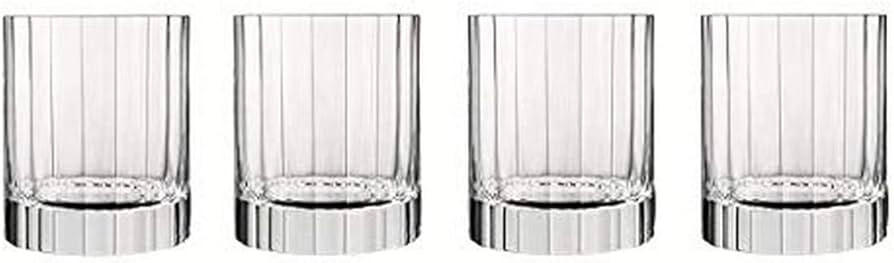Luigi Bormioli Bach 11.25 oz Double Old Fashioned Glasses - Set of 4 Durable Lead-Free SON.hyx Cr... | Amazon (US)