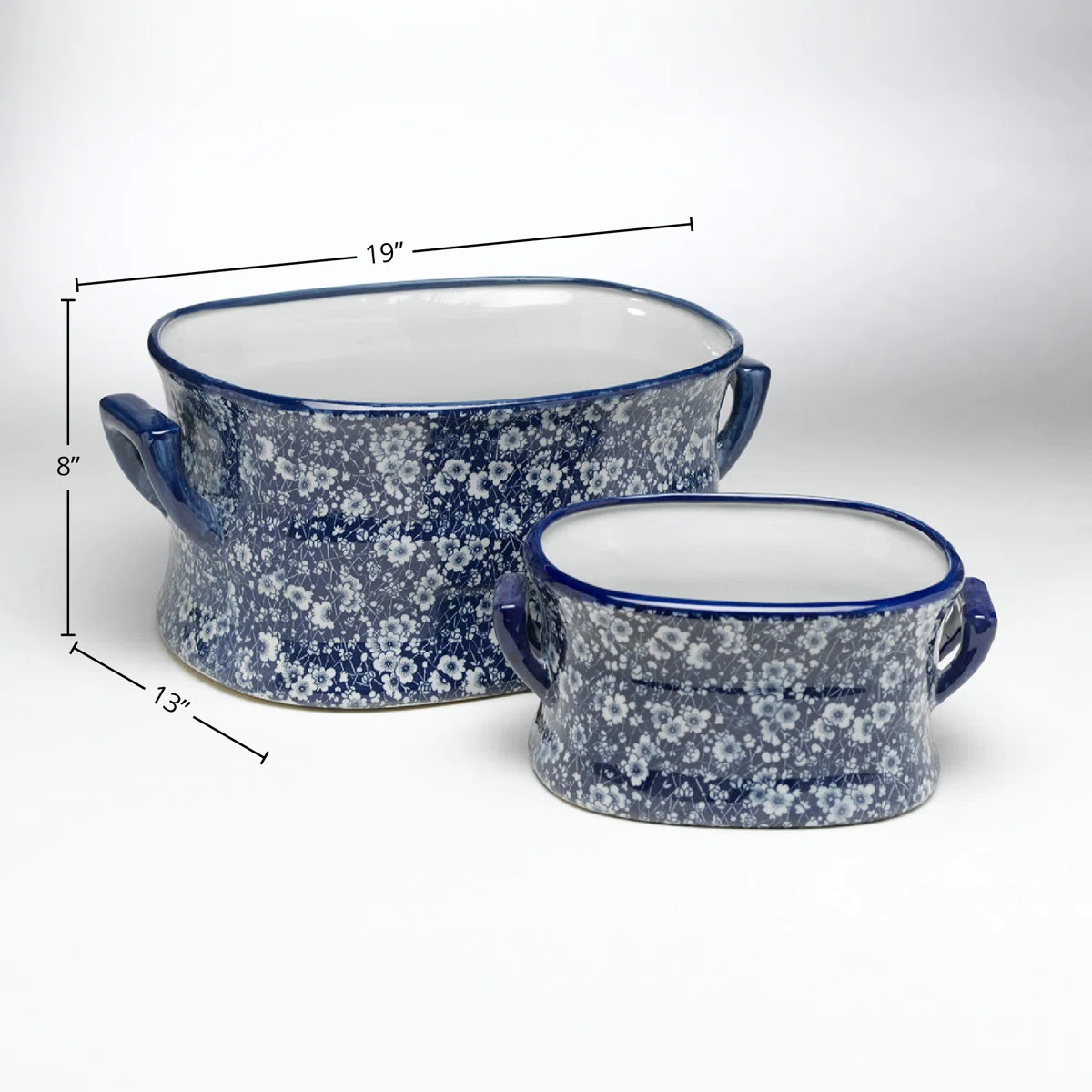 Calico Design 2-Piece Pot Planter Set | Wayfair North America