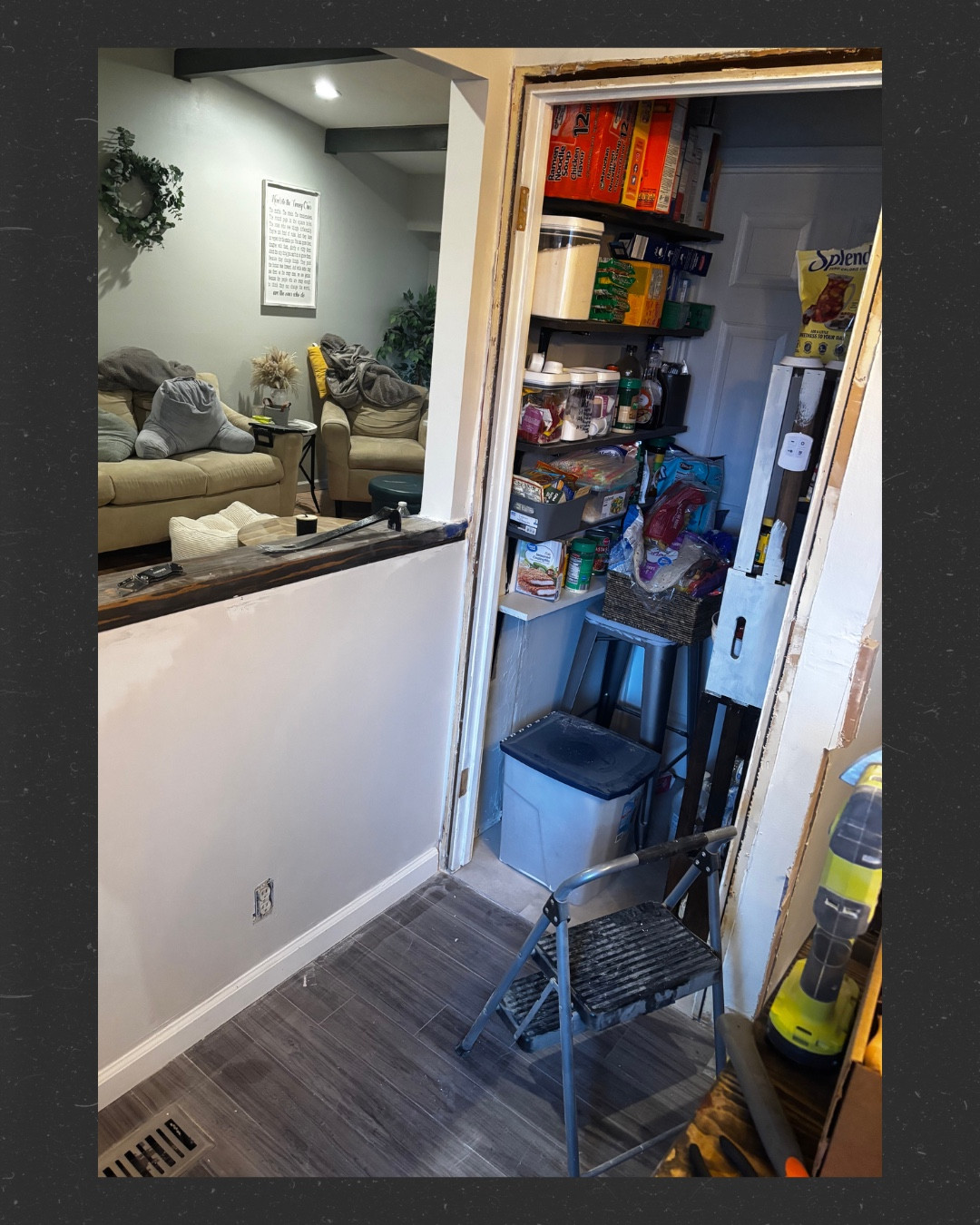 Before & After 👀 ✨

Paint still drying but @Wayfair elevated the pantry look 🙌🏼 

I’ve linked the exact product! 

#ad #WayfairCreator #Wayfair #WayfairElevate