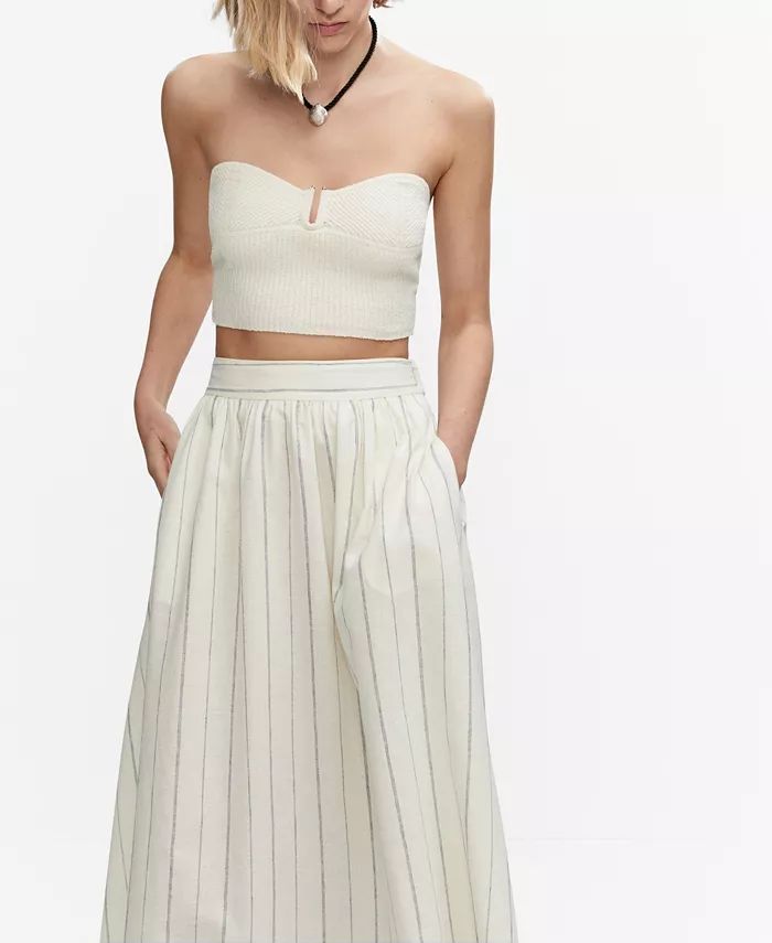 Women's Pinstripe Skirt | Macys (US)