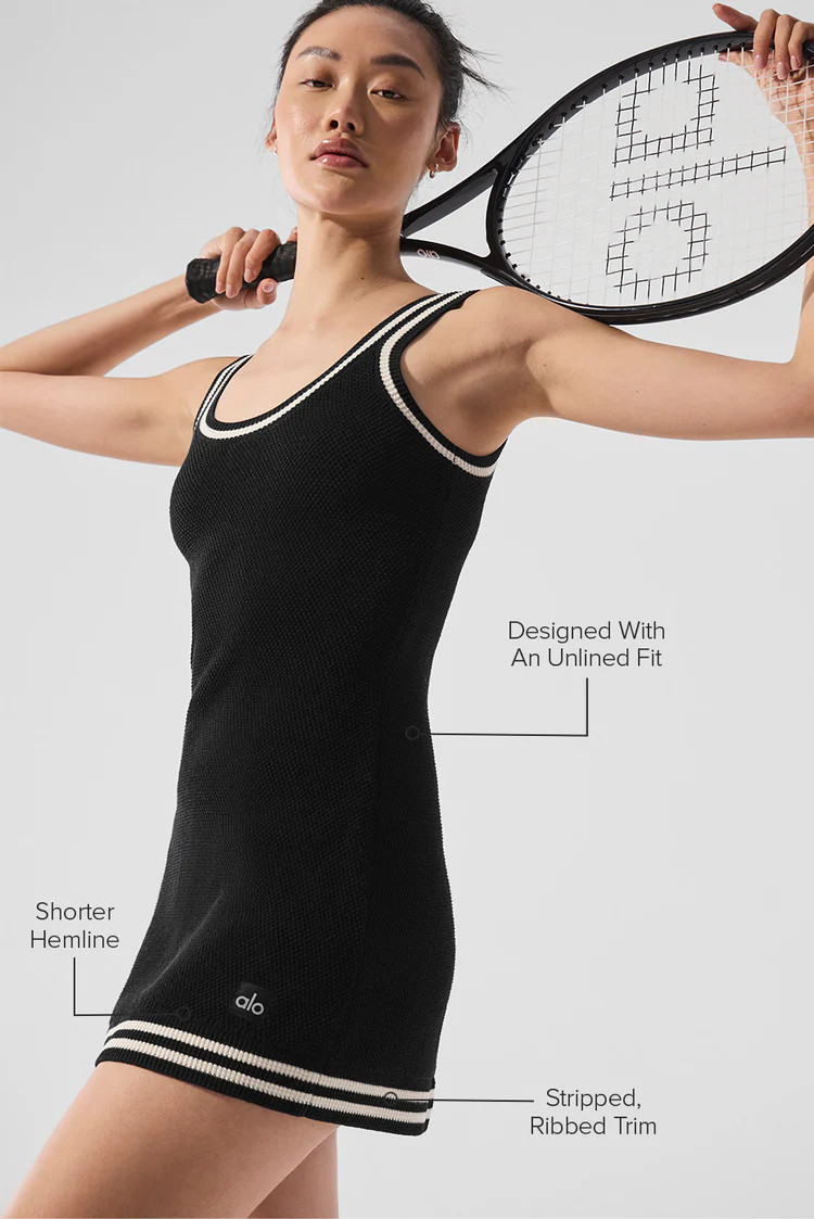 Tennis Club Sweater Knit Dress | Alo Yoga (US)
