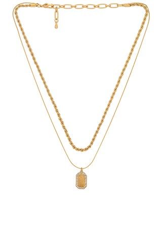 petit moments Elijah Necklace in Gold from Revolve.com | Revolve Clothing (Global)
