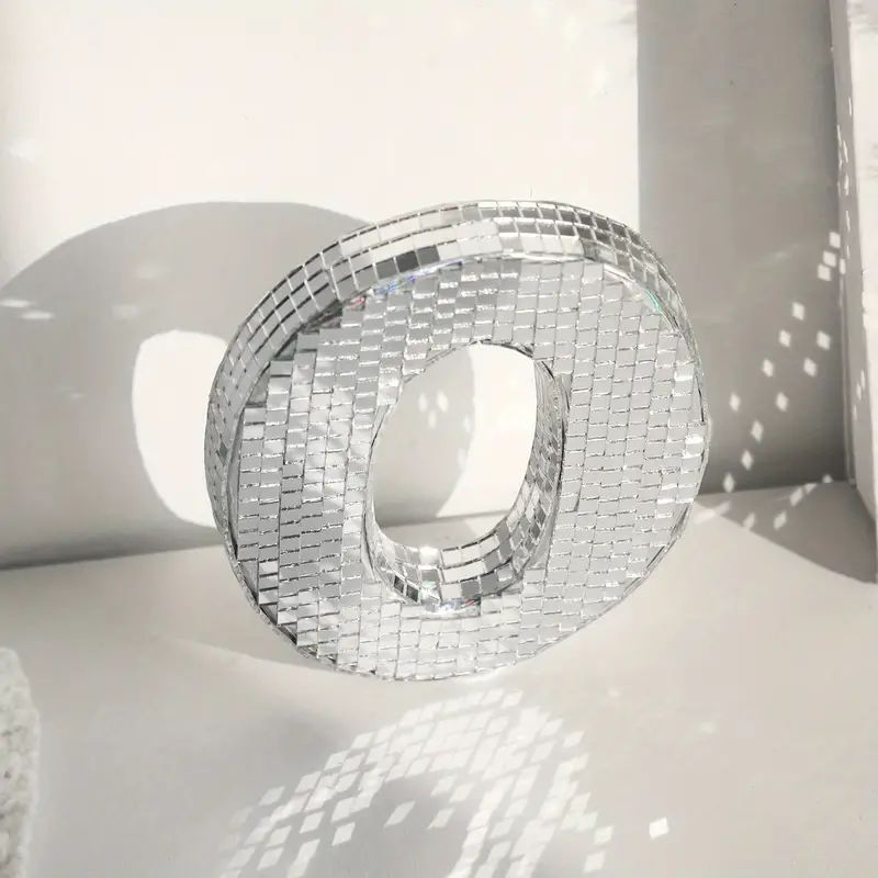 Creative Silvery Number 0~9 Laser Disco Decorative Ornament - Temu | Temu Affiliate Program