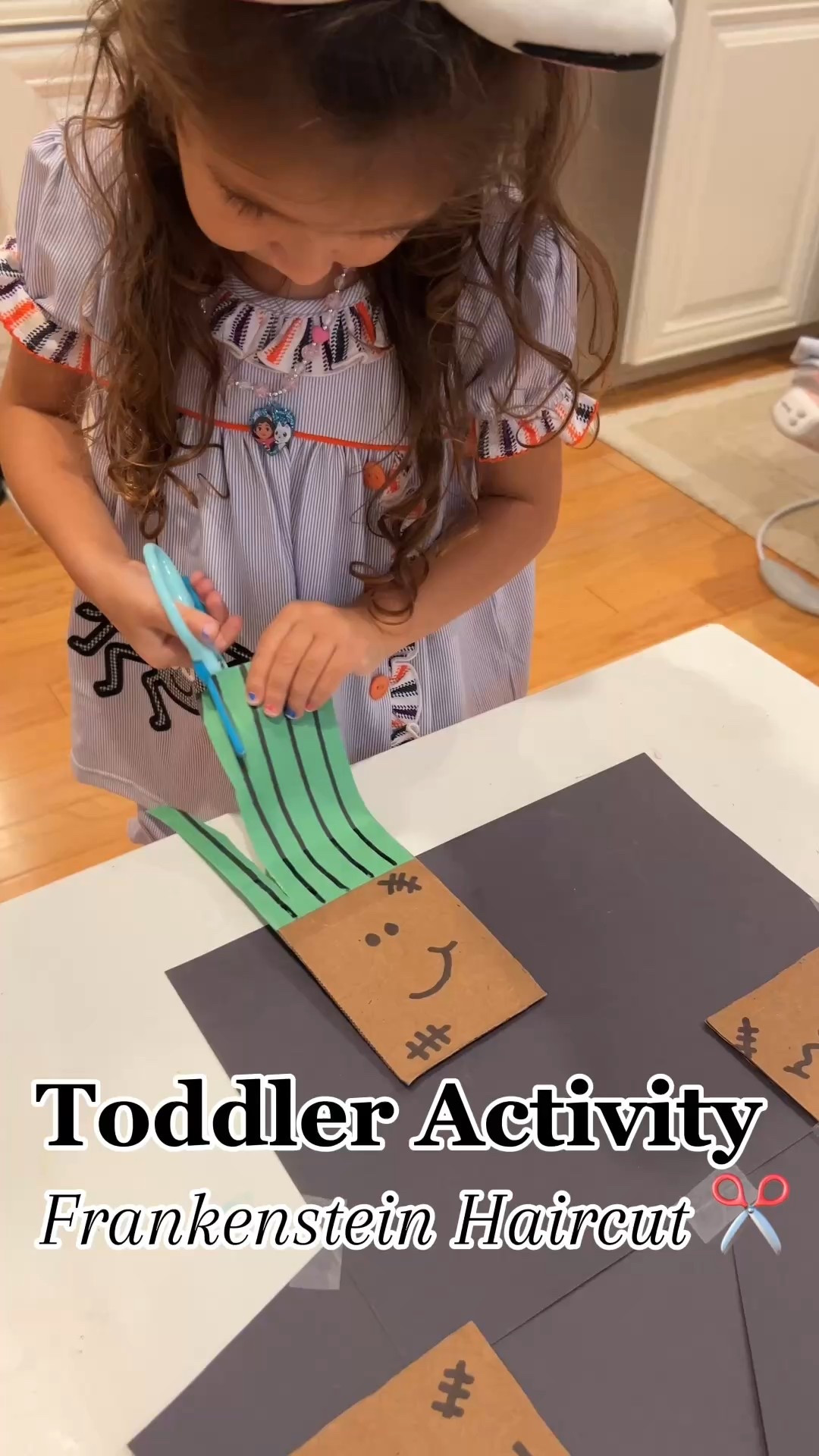Spooky Scissor Fun ✂️👻

Comment SHOP and I’ll DM you the link for everything I used in this activity! 💌

🎃 A fun and festive way to practice cutting skills
💚 Strengthens fine motor control and hand-eye coordination
🧠 Builds focus while keeping learning playful
✂️ Perfect Halloween activity for toddlers!

#LTKHalloween #LTKKids #LTKSeasonal