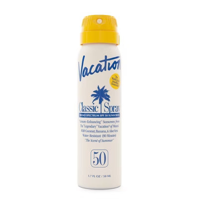 Vacation Classic Sunscreen Spray - SPF 50 - 1.7oz | Target